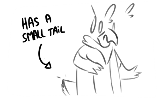small tail